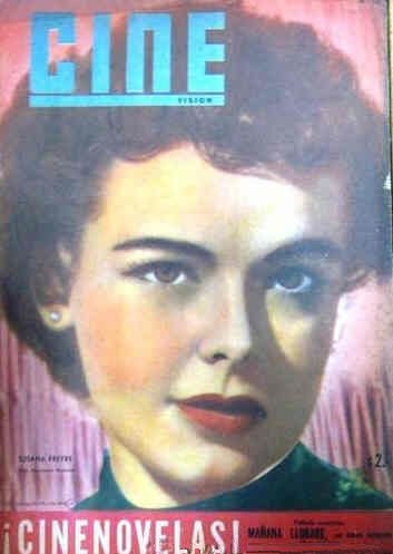 CINE VISION magazine side cover Issue 536 21 March 1957