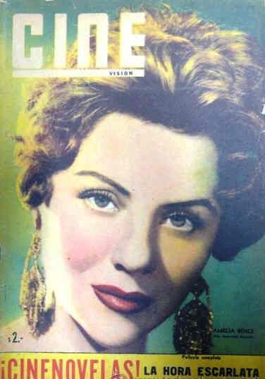 CINE VISION magazine side cover Issue 538 4 April 1957