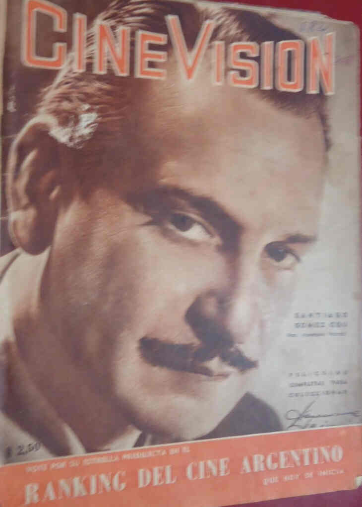 CINE VISION magazine side cover Issue 582 5 February 1958
