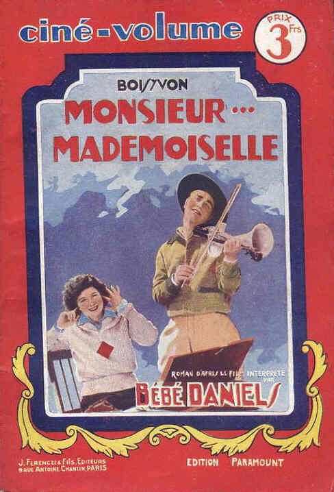 CINE-VOLUME magazine side cover Issue 9 26 December 1929