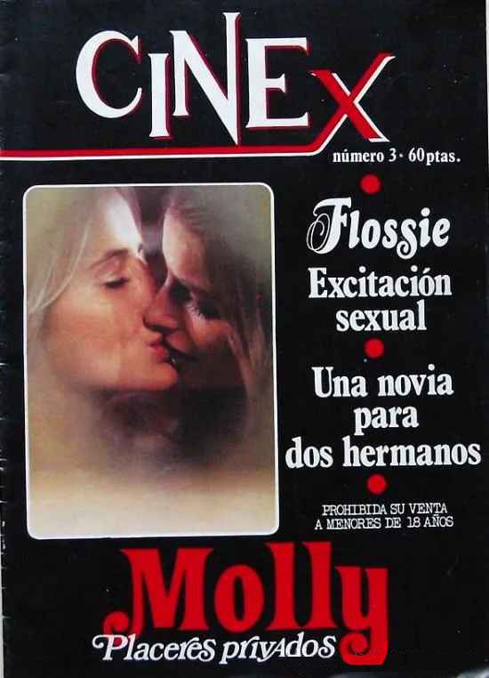 CINE X (Es) magazine side cover Issue 3  1978
