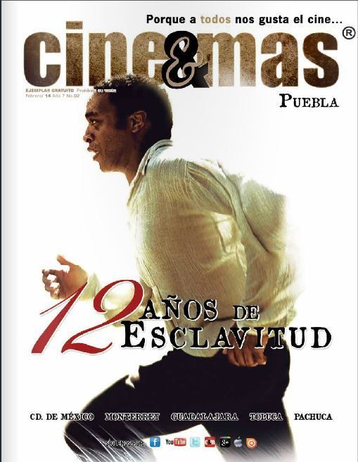 CINE Y MAS (MEXICO) magazine side cover February 2014
