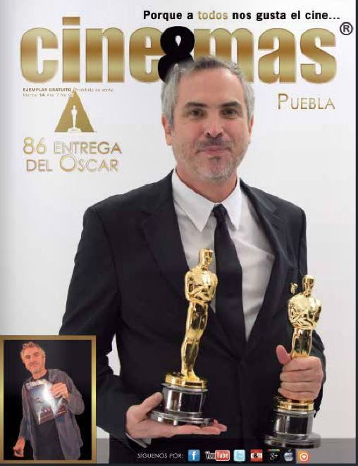 CINE Y MAS (MEXICO) magazine side cover March 2014