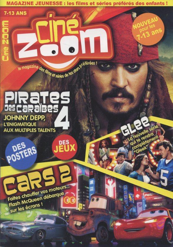CINE ZOOM magazine side cover Issue 1 May 2011