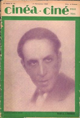 CINEA-CINE POUR TOUS magazine side cover Issue 72 1 November 1926