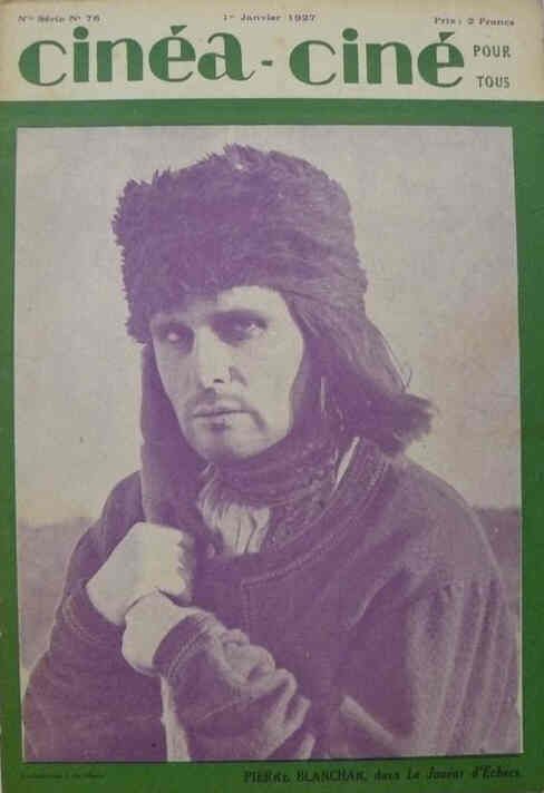 CINEA-CINE POUR TOUS magazine side cover Issue 76 1 January 1927