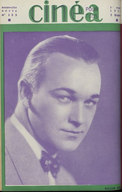 CINEA-CINE POUR TOUS magazine side cover Issue 139 1 September 1929