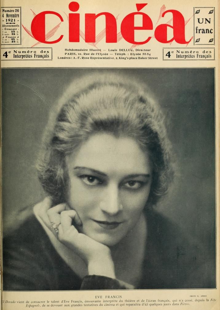 CINEA magazine side cover Issue 26 4 November 1921