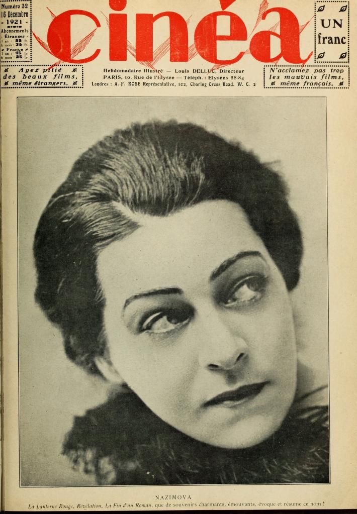 CINEA magazine side cover Issue 32 16 December 1921