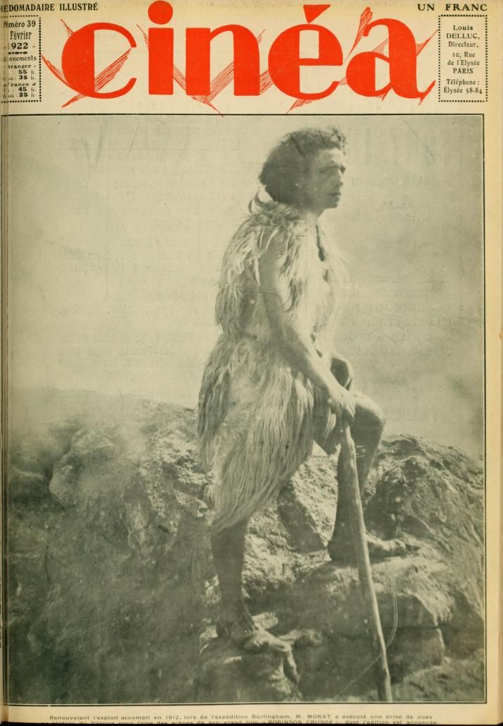 CINEA magazine side cover Issue 39 3 February 1922
