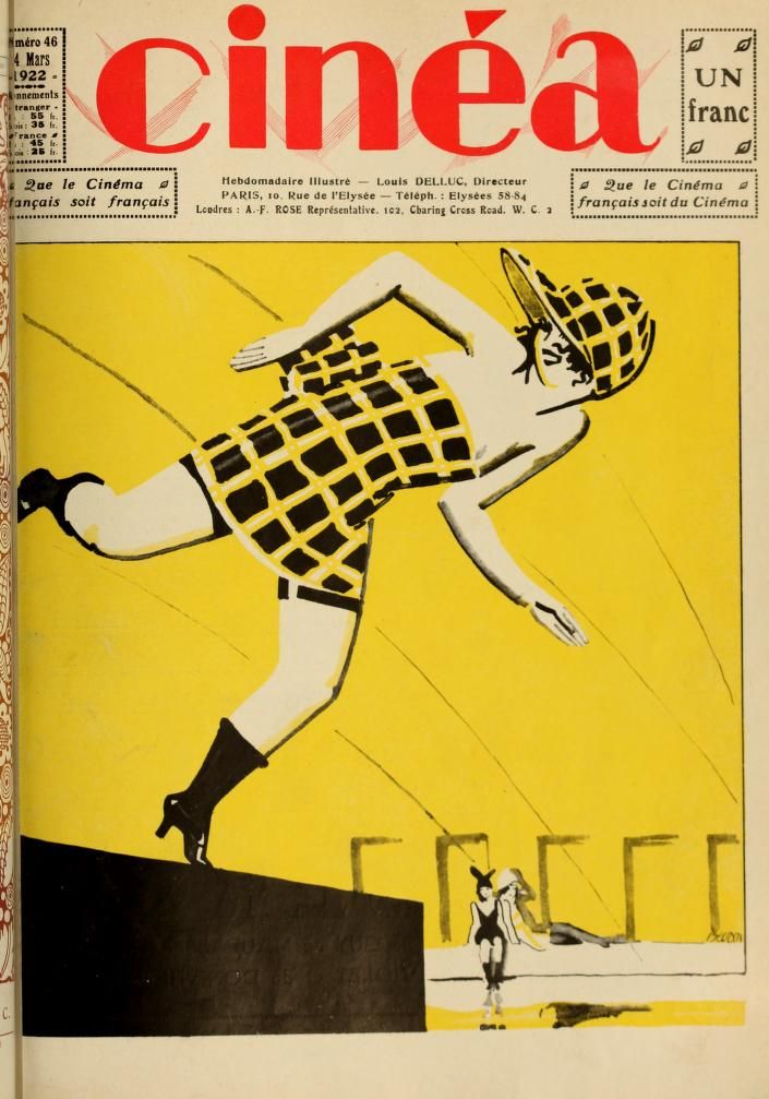 CINEA magazine side cover Issue 46 24 March 1922