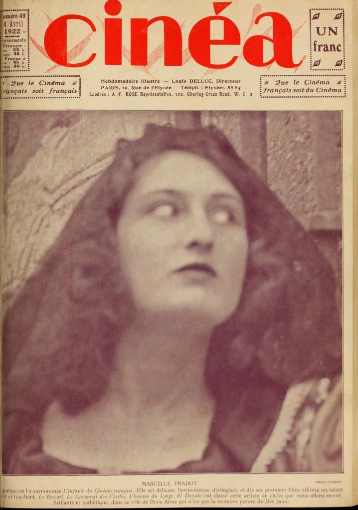 CINEA magazine side cover Issue 49 14 April 1922