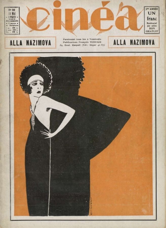 CINEA magazine side cover Issue 92 May 1923