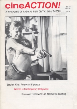 CINEACTION magazine side cover Issue 2 Fall 1985