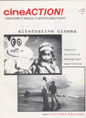 CINEACTION magazine side cover Issue 5 Spring 1986