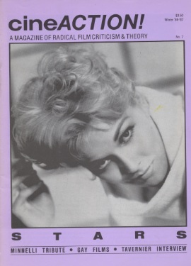 CINEACTION magazine side cover Issue 7 Winter 1986