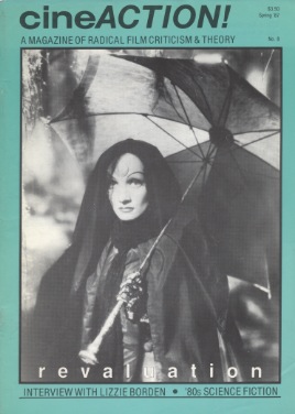 CINEACTION magazine side cover Issue 8 Spring 1987