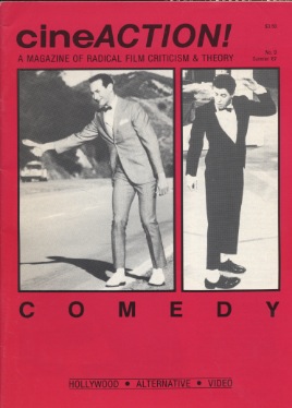 CINEACTION magazine side cover Issue 9 Summer 1987