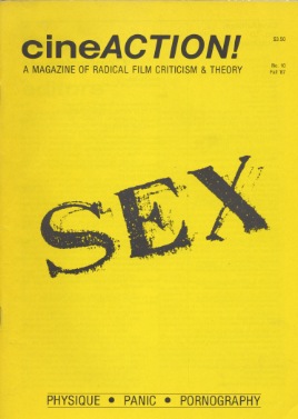 CINEACTION magazine side cover Issue 10 Fall 1987