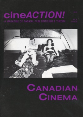 CINEACTION magazine side cover Issue 16 May 1989