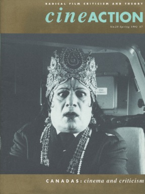 CINEACTION magazine side cover Issue 28 Spring 1992