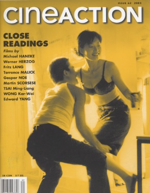 CINEACTION magazine side cover Issue 62 October 2003