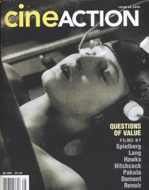 CINEACTION magazine side cover Issue 66  2005