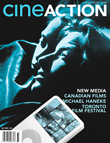 CINEACTION magazine side cover Issue 73 /74 2008