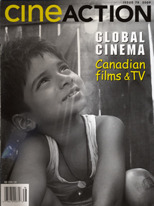 CINEACTION magazine side cover Issue 78 August/September/October 2009