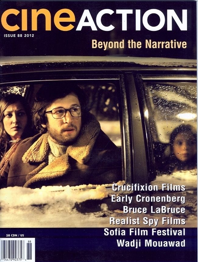 CINEACTION magazine side cover Issue 88 October/November 2012