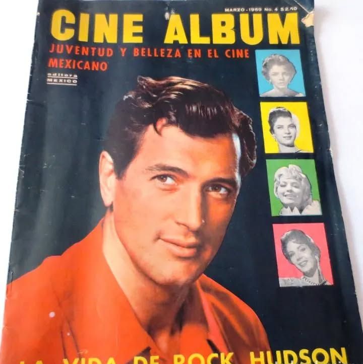 CINE ALBUM magazine side cover Issue 4  March 1959