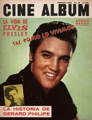 CINE ALBUM magazine side cover Issue 15  February 1960