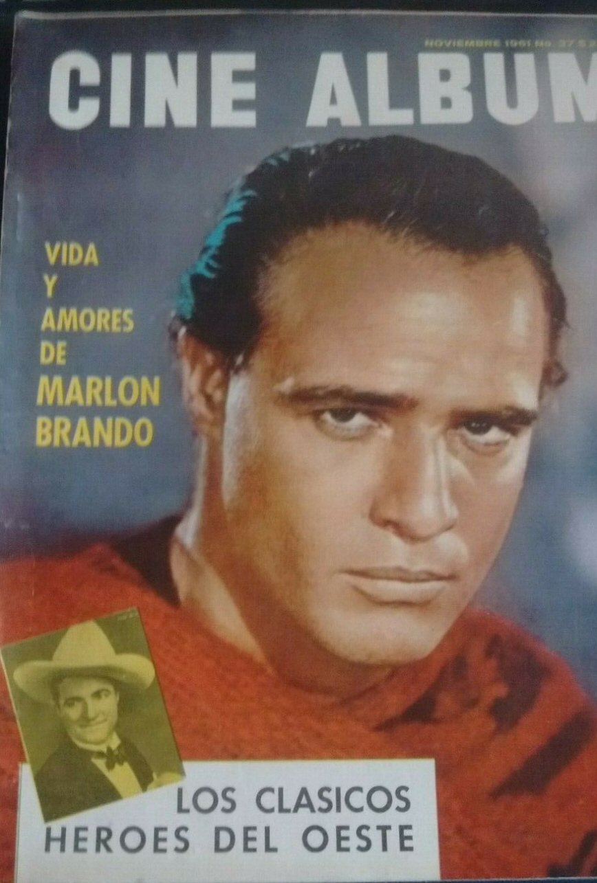 CINE ALBUM magazine side cover Issue 37  November 1961
