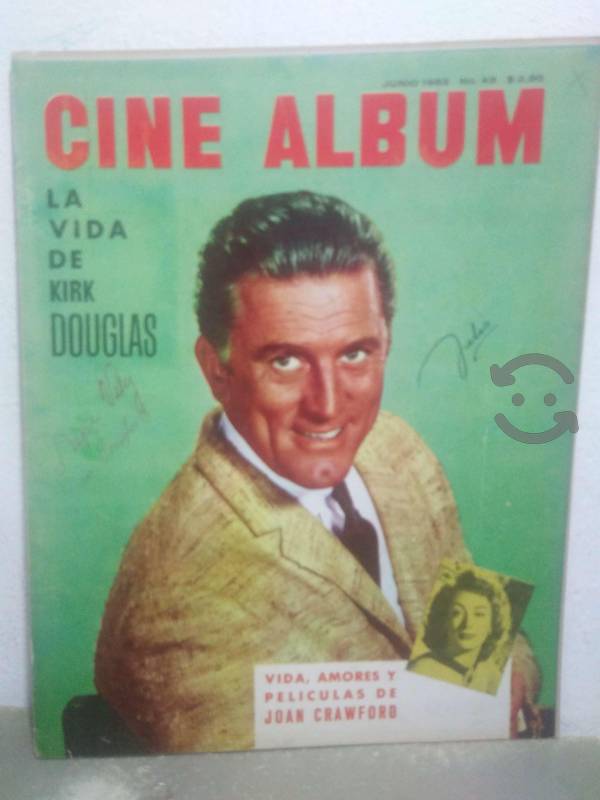 CINE ALBUM magazine side cover Issue 43  June 1962