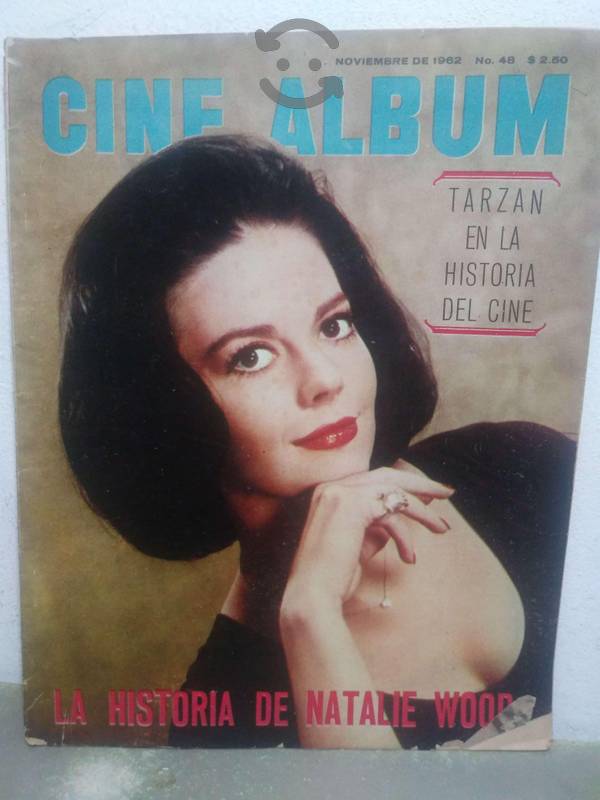 CINE ALBUM magazine side cover Issue 48  November 1962
