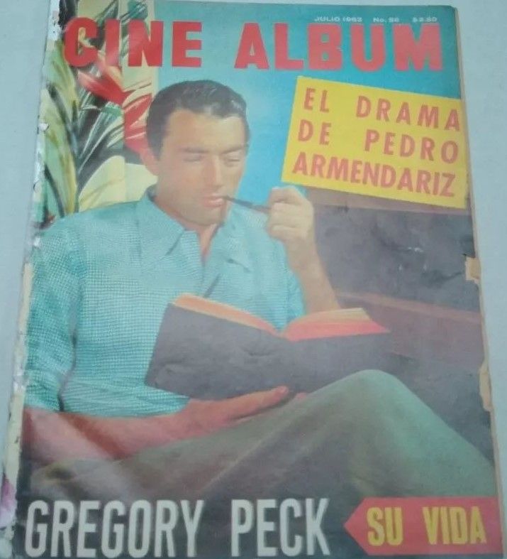 CINE ALBUM magazine side cover Issue 56  July 1963
