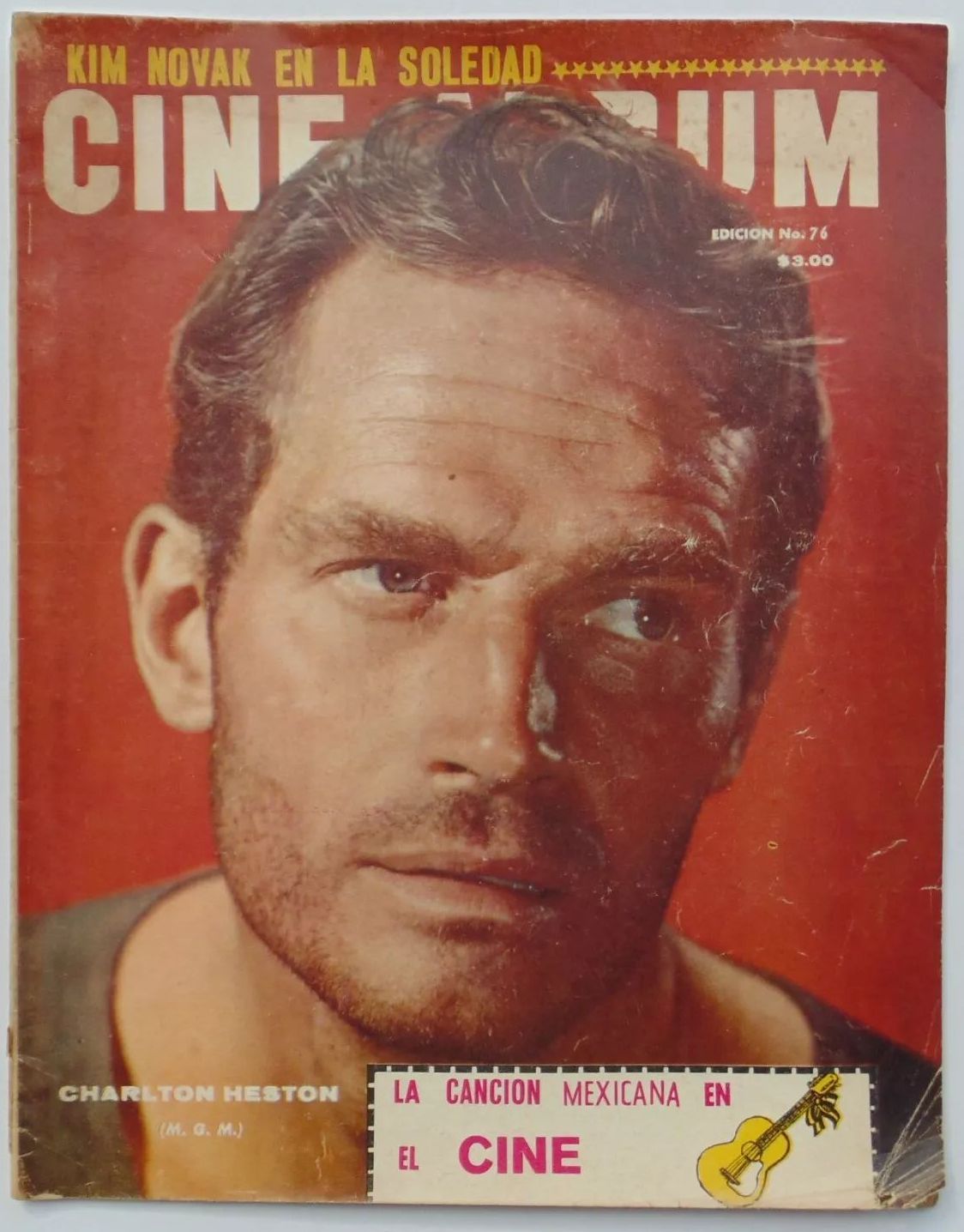 CINE ALBUM magazine side cover Issue 76  March 1965