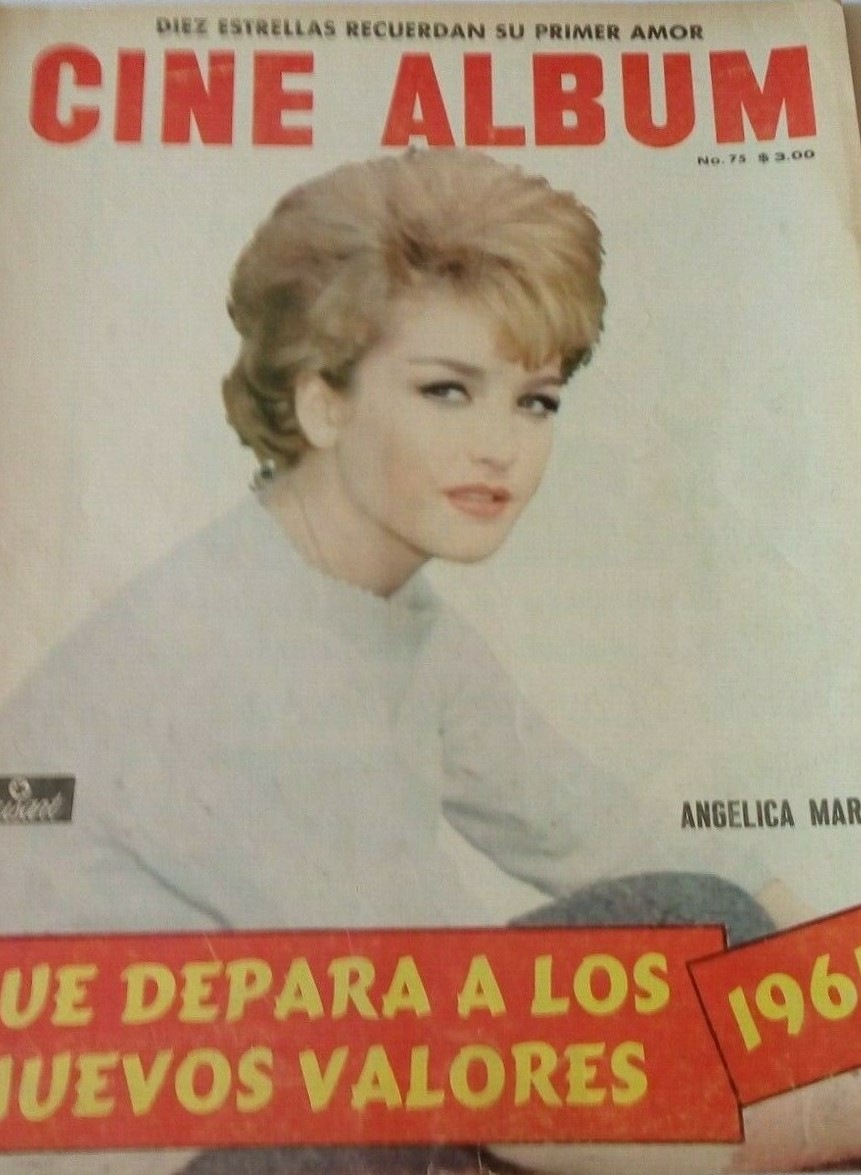 CINE ALBUM magazine side cover Issue 75 February 1965