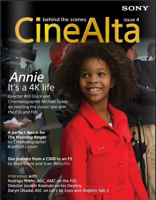 CINE ALTA magazine side cover Issue 4  2014