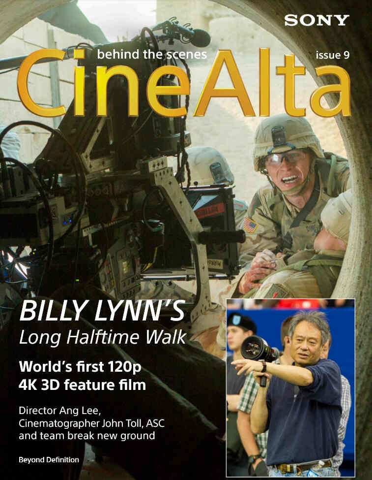CINE ALTA magazine side cover Issue 9 December 2016