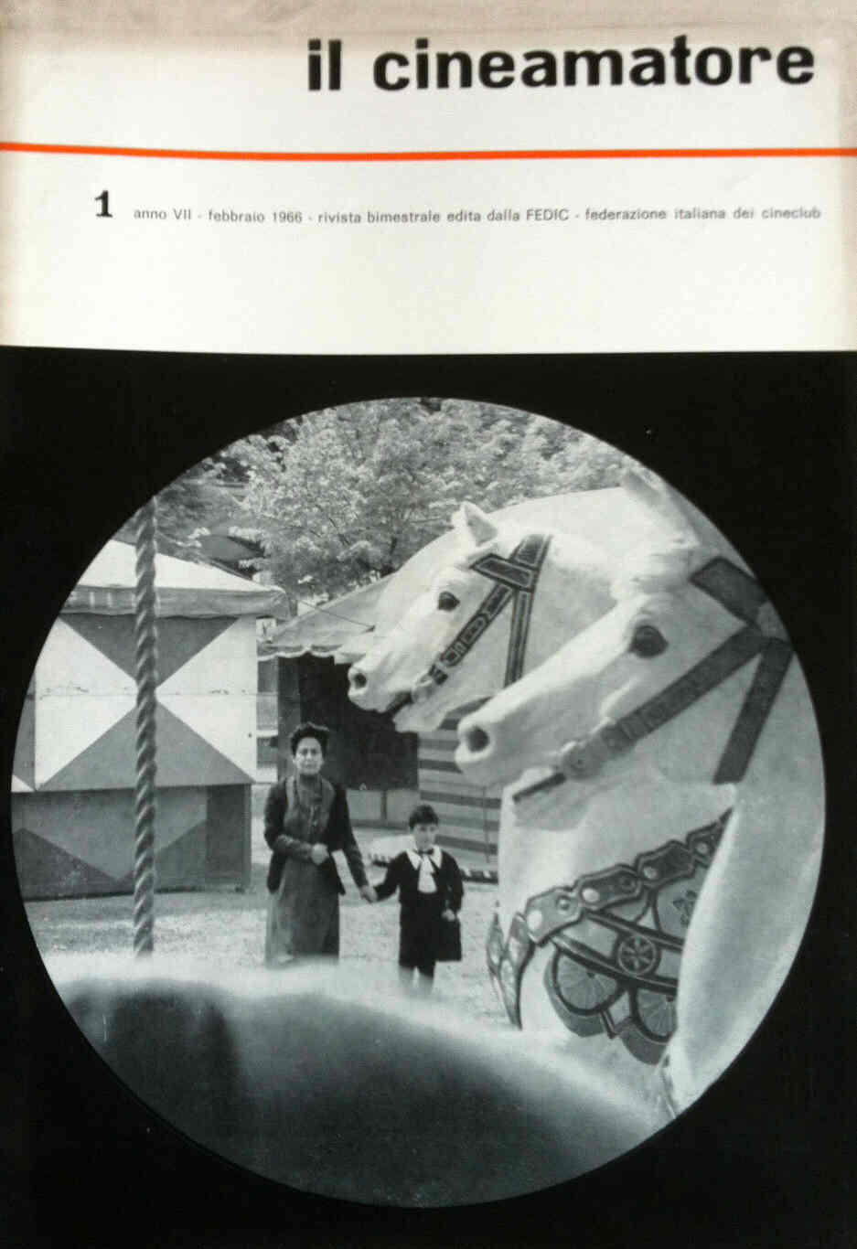 CINEAMATORE magazine side cover February 1966