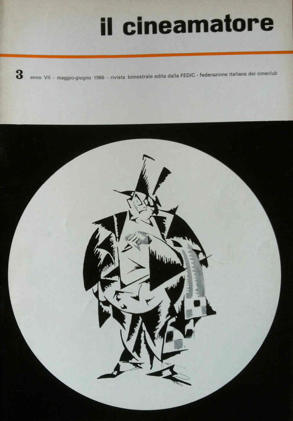 CINEAMATORE magazine side cover May/June 1966