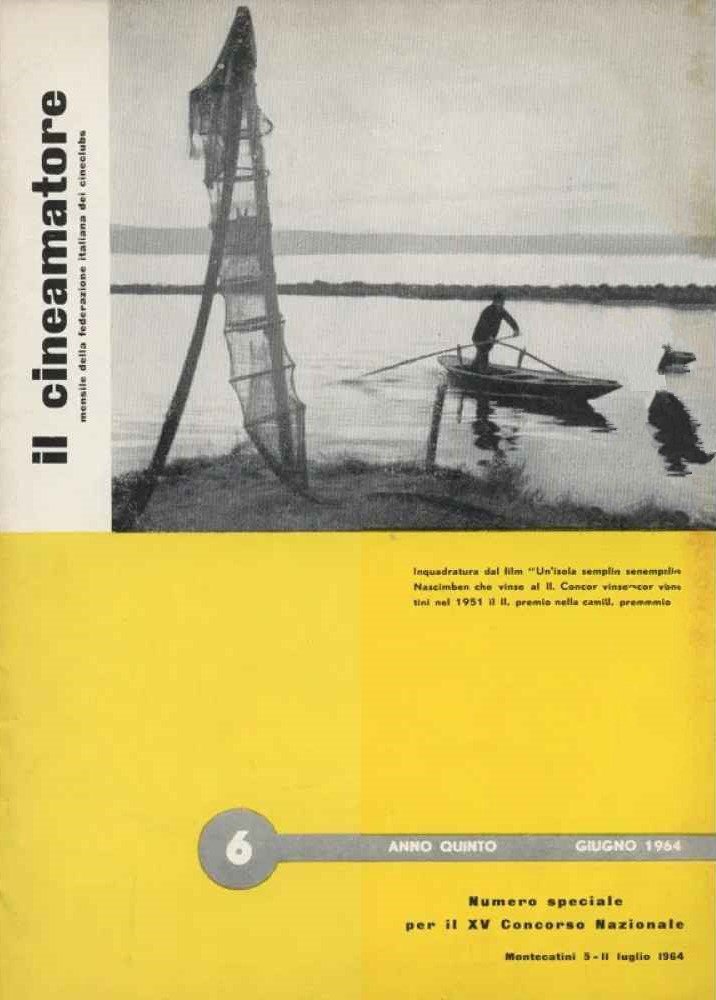 CINEAMATORE magazine side cover  June 1964