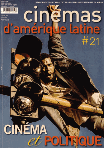 CINEMAS D AMERIQUE LATINE magazine side cover Issue 21  2013