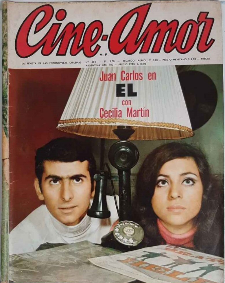 CINE AMOR magazine side cover Issue 425   