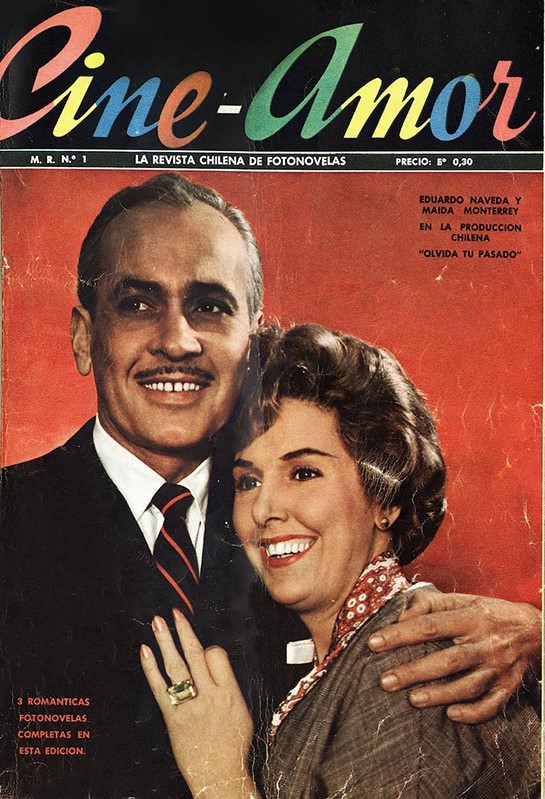 CINE AMOR magazine side cover Issue 1 25 November 1960