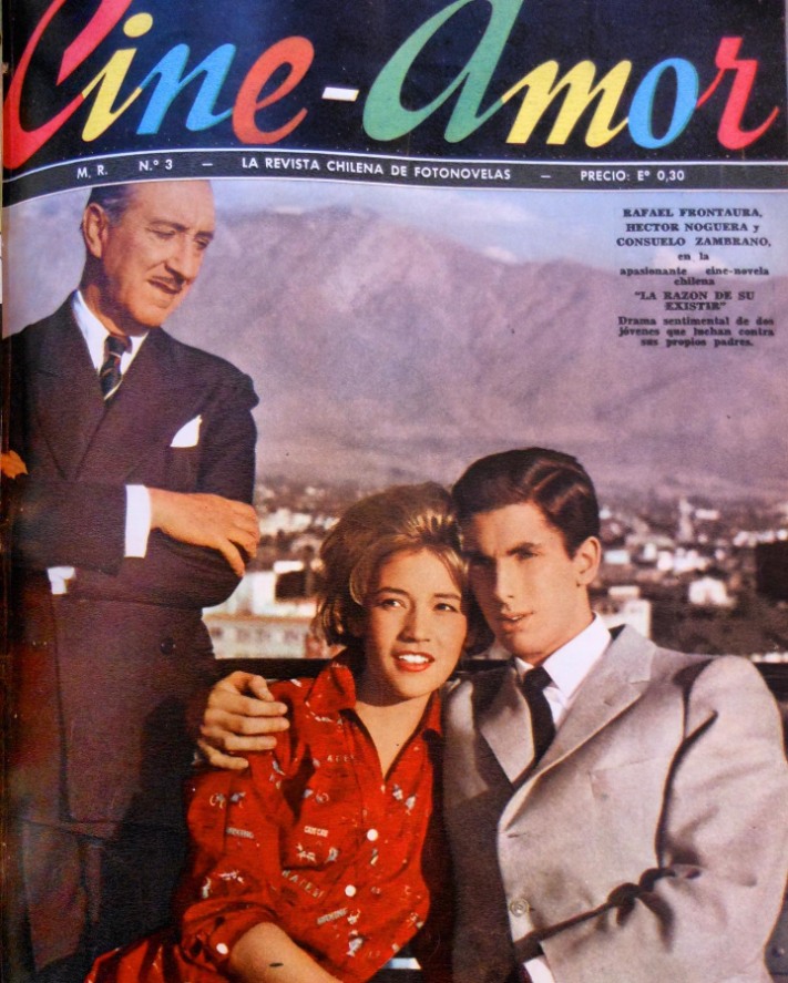 CINE AMOR magazine side cover Issue 3  December 1960