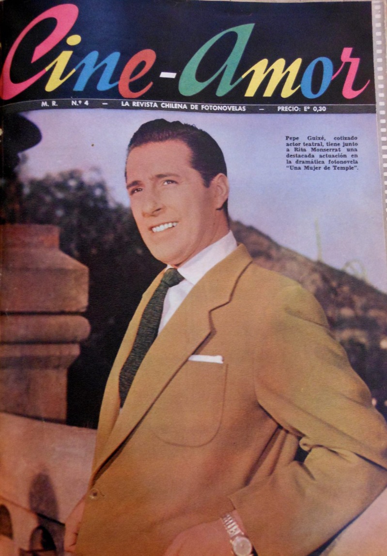 CINE AMOR magazine side cover Issue 4  January 1961