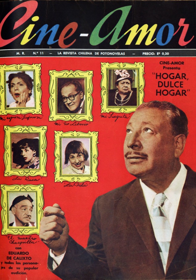 CINE AMOR magazine side cover Issue 11  April 1961