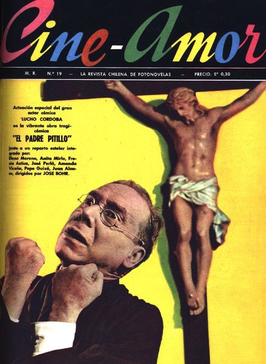 CINE AMOR magazine side cover Issue 19 August 1961